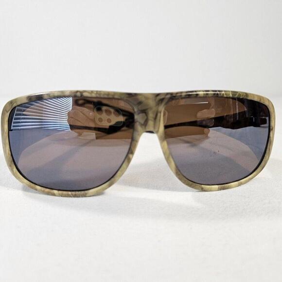 Jonathan Paul Fitovers Polarized 400 SUNGLASSESBrown Lens. Hunting Camo Strap